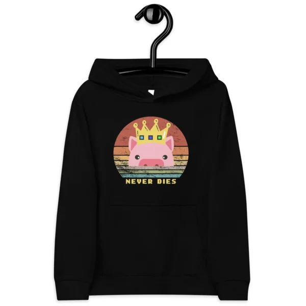 Technoblade never dies Kids hoodie - Retro style Technoblade Kids hoodie - Technoblade Kids hoodie - Kids fleece hoodie - Image 3