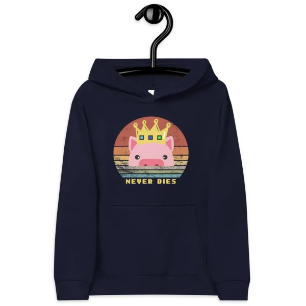 Technoblade never dies Kids hoodie - Retro style Technoblade Kids hoodie - Technoblade Kids hoodie - Kids fleece hoodie - Image 5