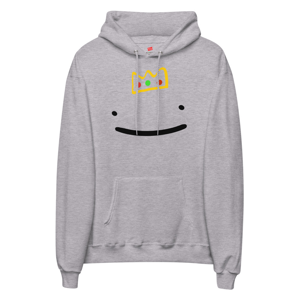 Crown dream smile hoodie - Dream smp hoodie - Dream smile smp - Dream smile fleece pullover hoodie - Unisex fleece hoodie - Image 5