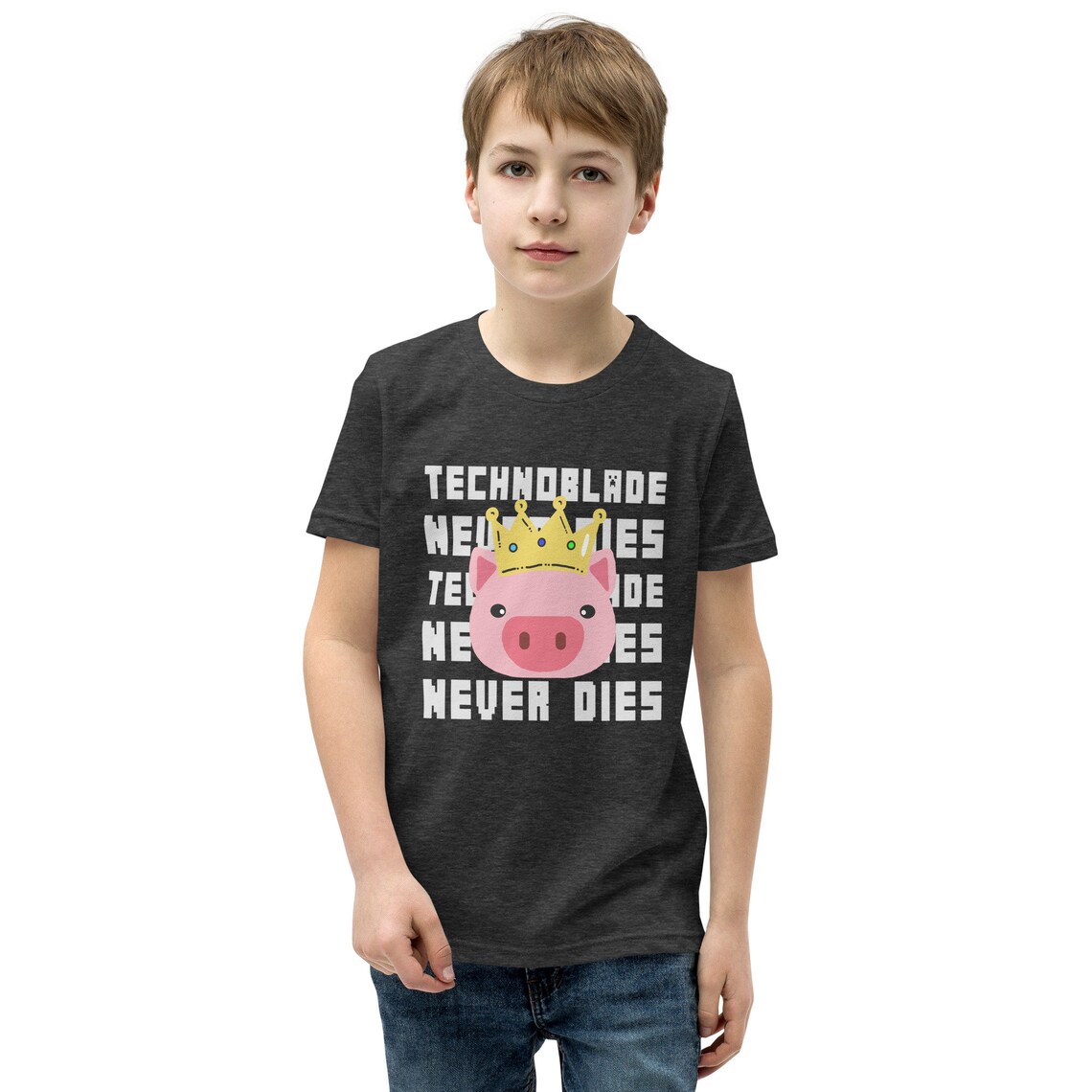 Technoblade Youth Shirt – Dream SMP Merch for Kids