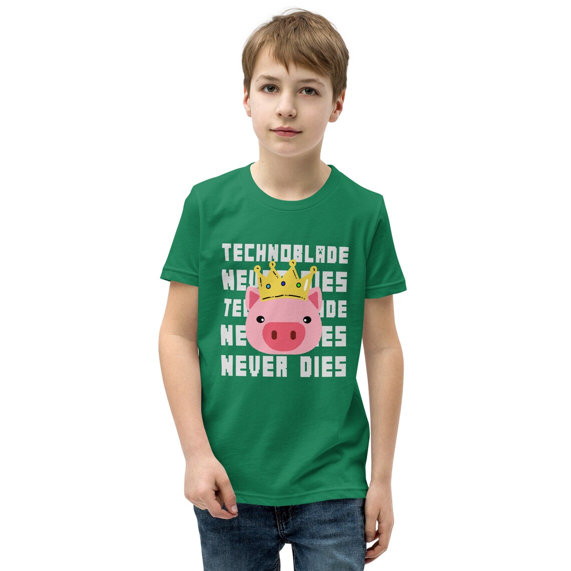 Technoblade Youth Shirt – Dream SMP Merch for Kids - Image 6