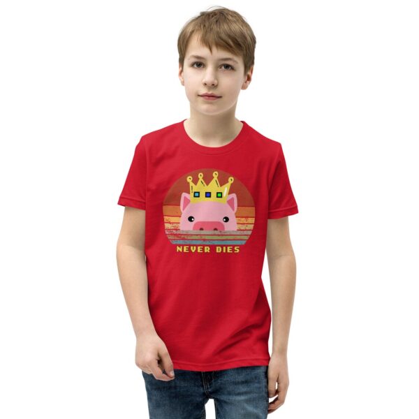 Technoblade Youth Shirt – Retro Dream SMP Tee for Kids - Image 4