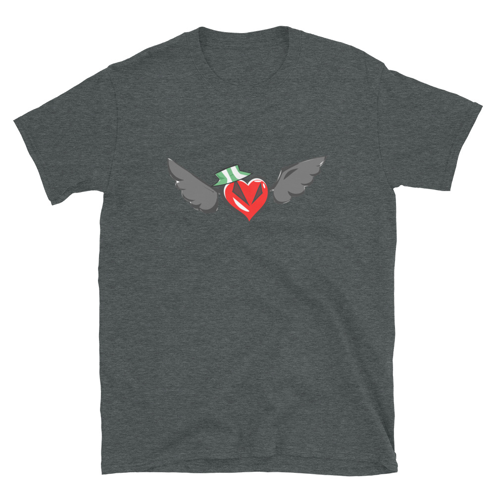 Gaming Heart Shirt - Gift For Gamers - Unisex T-Shirt - Image 3
