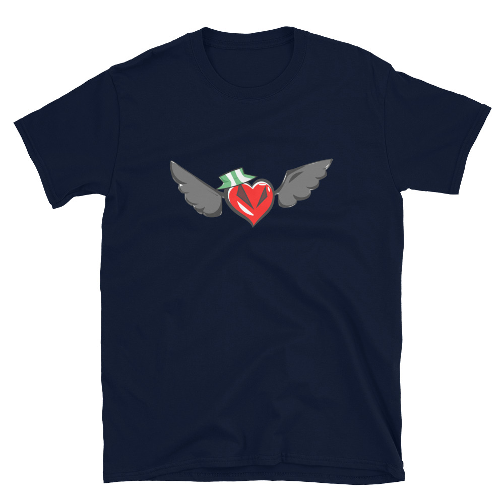 Gaming Heart Shirt - Gift For Gamers - Unisex T-Shirt - Image 6