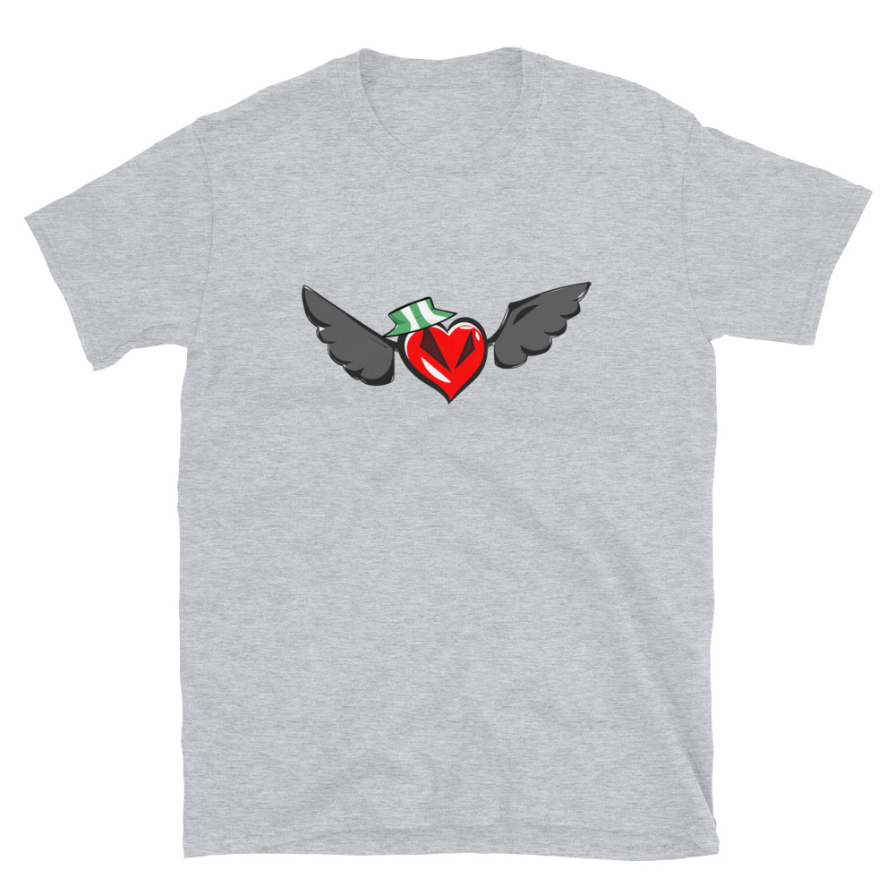 Gaming Heart Shirt - Gift For Gamers - Unisex T-Shirt - Image 5