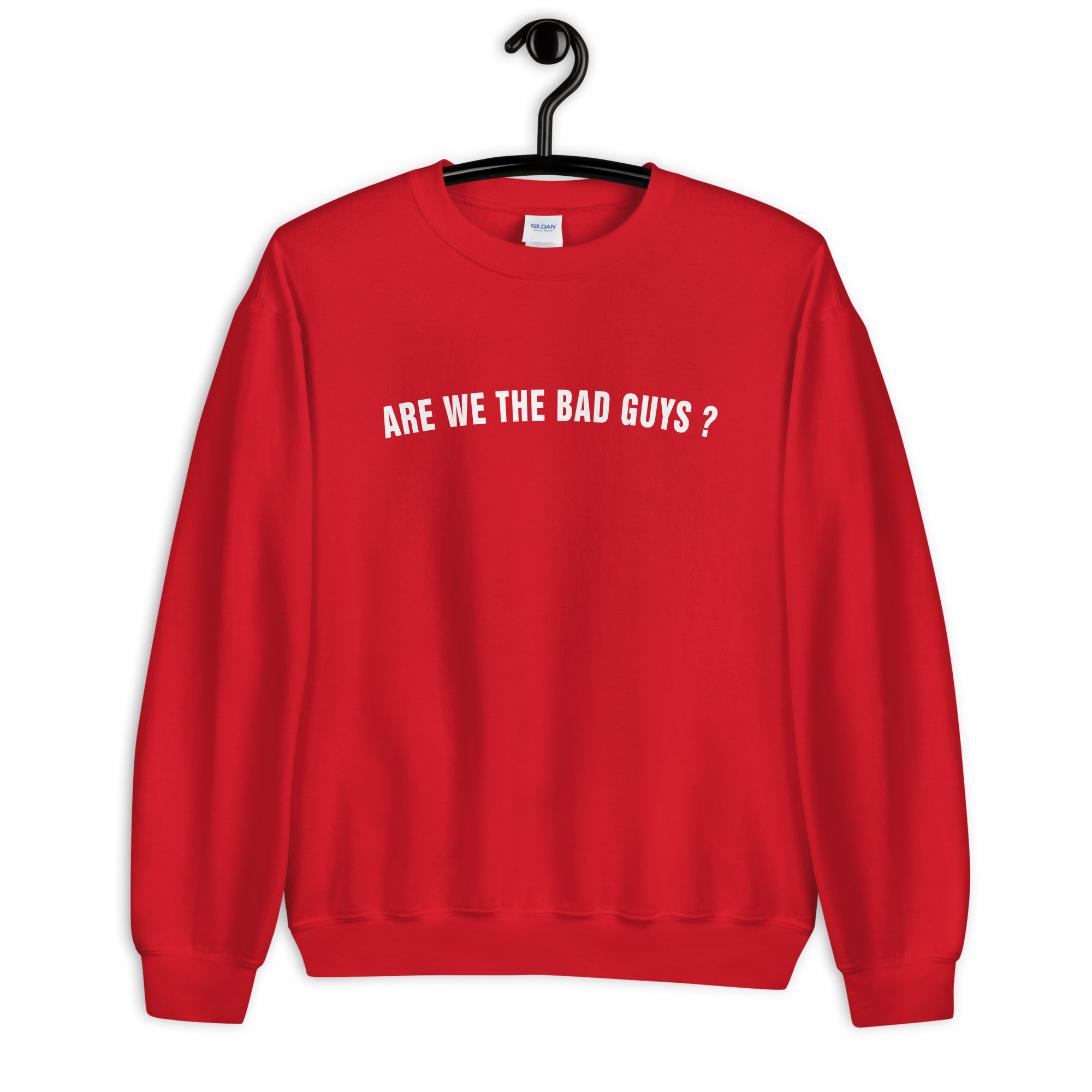 Are we the bad guys Sweatshirt - Tommy Sweatshirt - Gifts for Gamers - Unisex Sweatshirt - Image 6