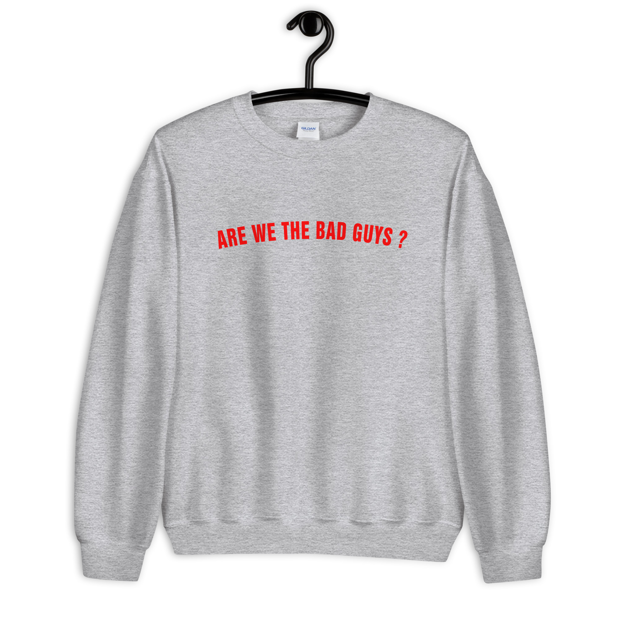 Are we the bad guys Sweatshirt - Tommy Sweatshirt - Gifts for Gamers - Unisex Sweatshirt - Image 5