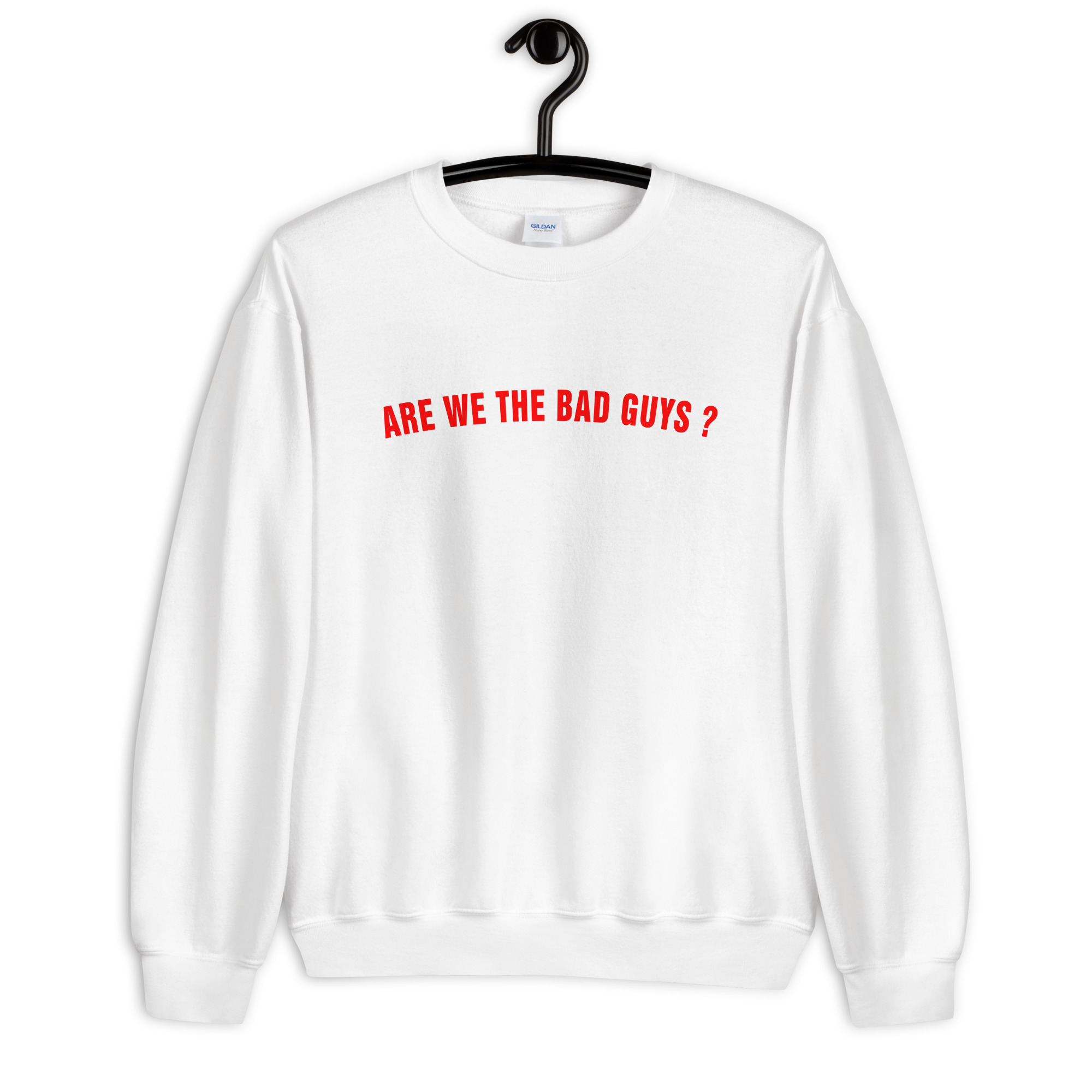 Are we the bad guys Sweatshirt - Tommy Sweatshirt - Gifts for Gamers - Unisex Sweatshirt - Image 4
