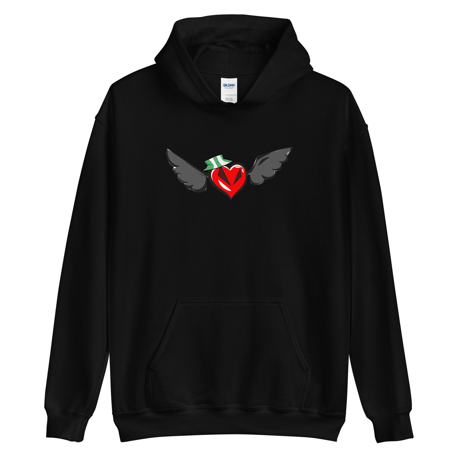 Gaming Heart Hoodie - Gift For Gamers - Unisex Hoodie