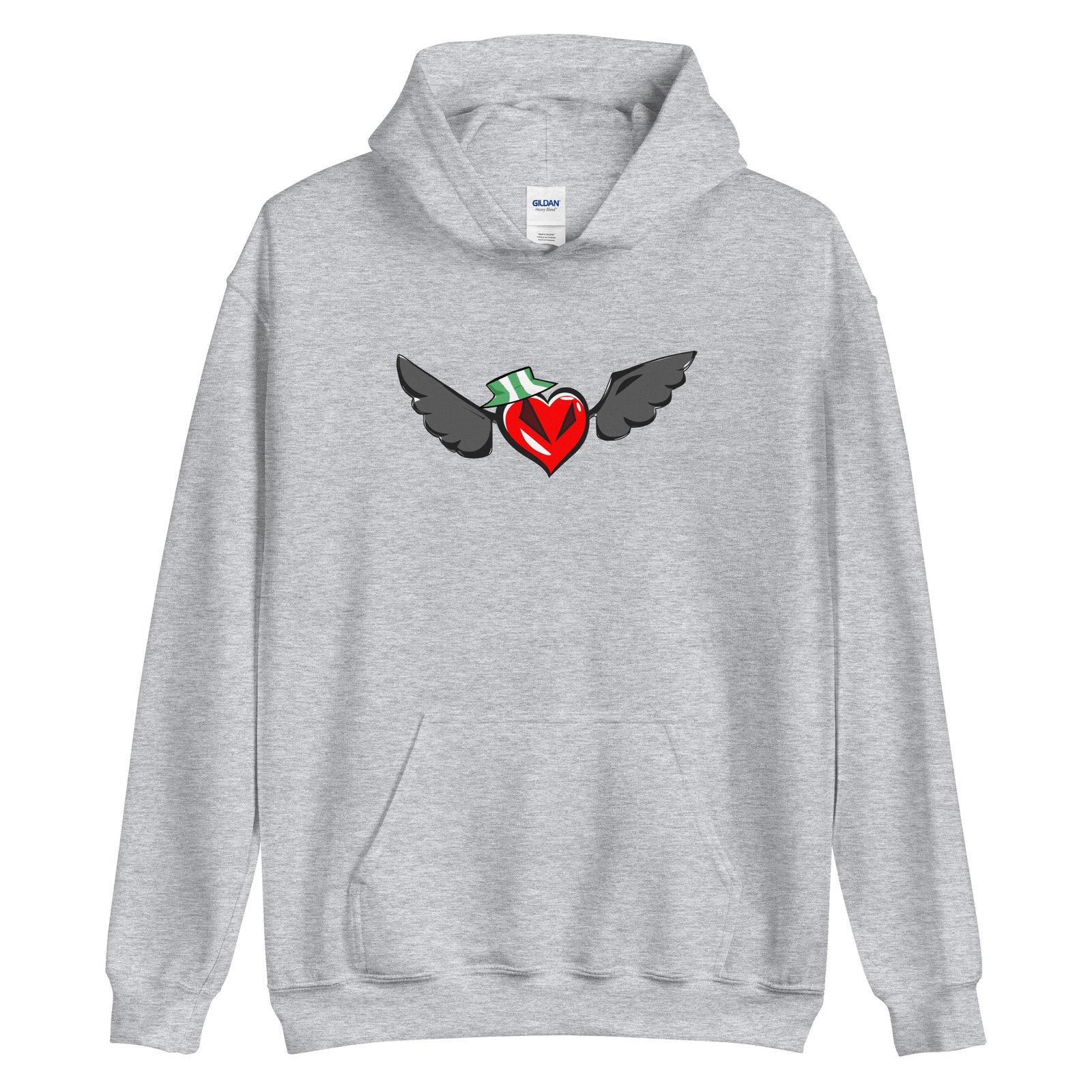 Gaming Heart Hoodie - Gift For Gamers - Unisex Hoodie - Image 4