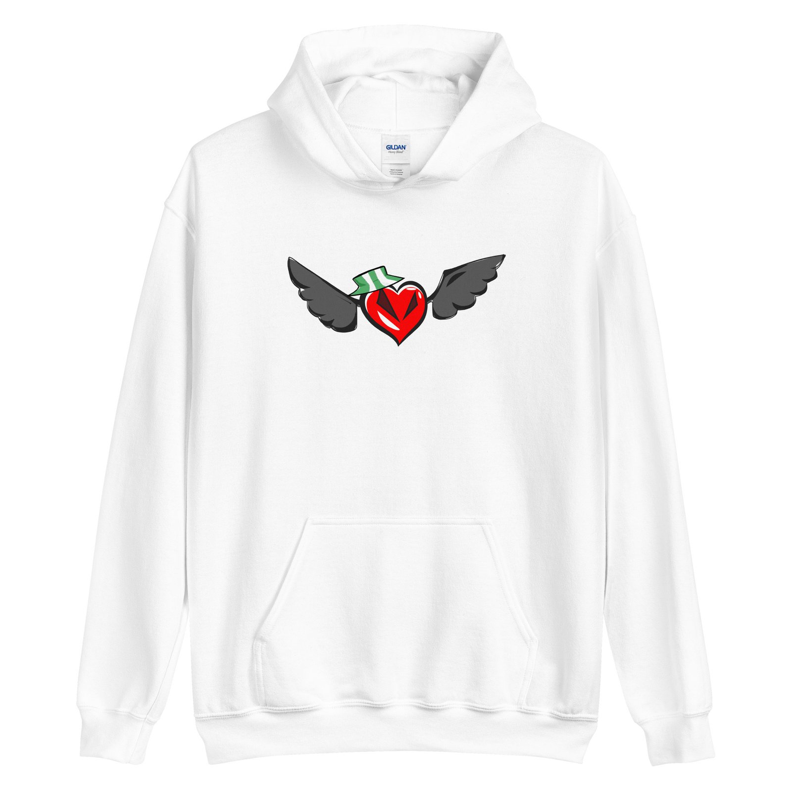 Gaming Heart Hoodie - Gift For Gamers - Unisex Hoodie - Image 3