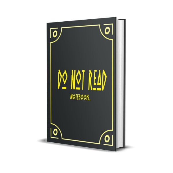 Ranboo Do Not Read Notebook : Ranboo crown notebook - Dream Smp notebook Paperback - Image 2