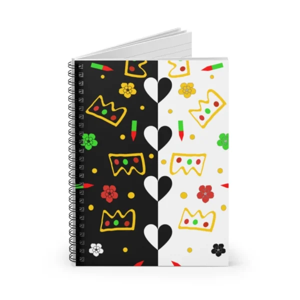 Ranboo Spiral Notebook – Dream SMP Crown Design - Image 5