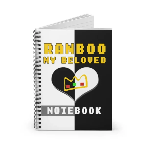 Ranboo Spiral Notebook – Dream SMP Crown Design - Image 7