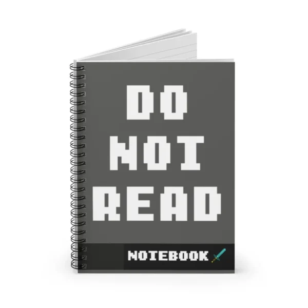Ranboo Spiral Notebook – Dream SMP Crown Design - Image 8