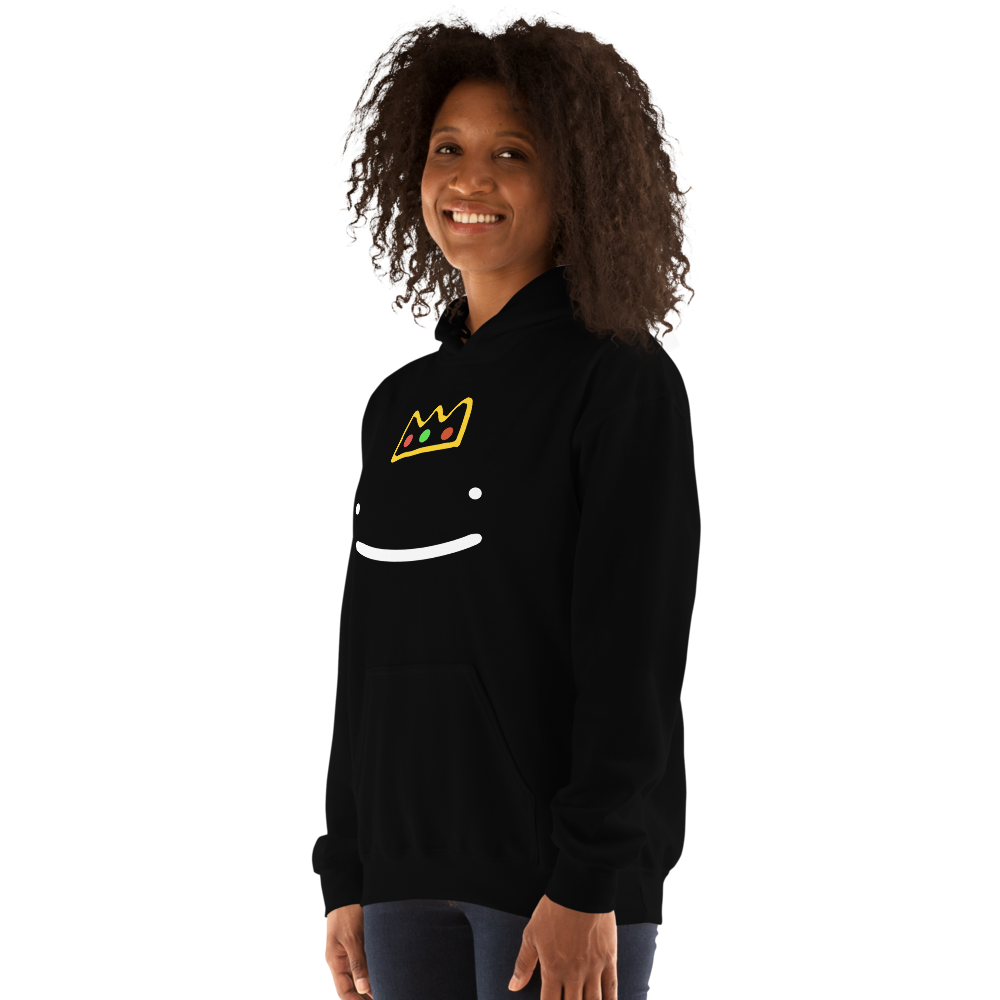 Crown dream smile hoodie - Dream smp hoodie - Dream smile smp - Dream smile fleece pullover hoodie - Unisex fleece hoodie - Image 2