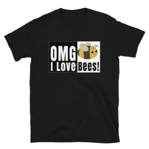OMG I love Bees Shirt - Tubbo Shirt Dream Smp - Short-Sleeve Unisex T-Shirt