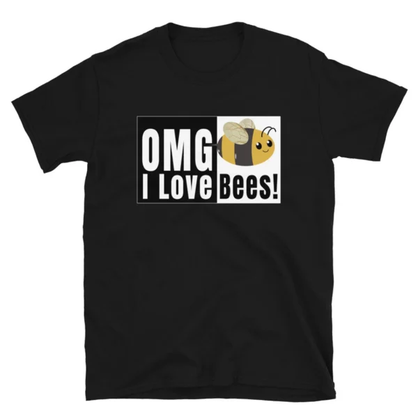 OMG I love Bees Shirt - Tubbo Shirt Dream Smp - Short-Sleeve Unisex T-Shirt