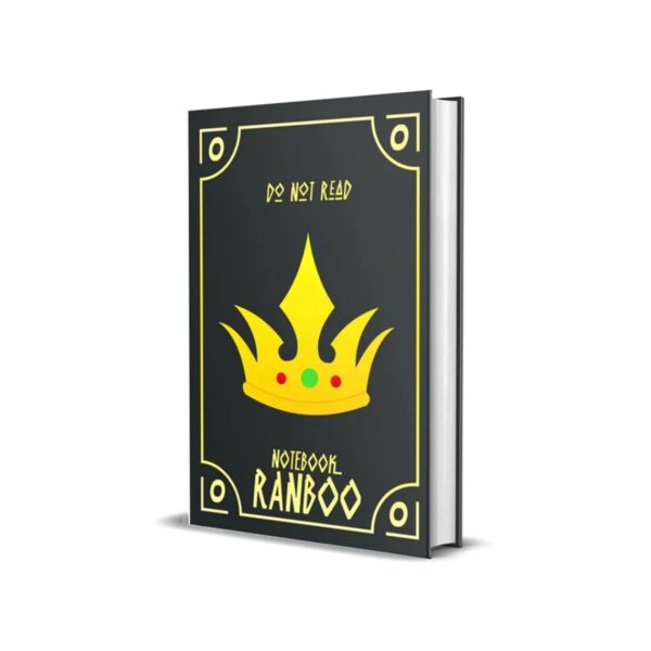 Ranboo Notebook dream smp : Ranboo crown notebook - Dream Smp notebook Paperback - Image 3