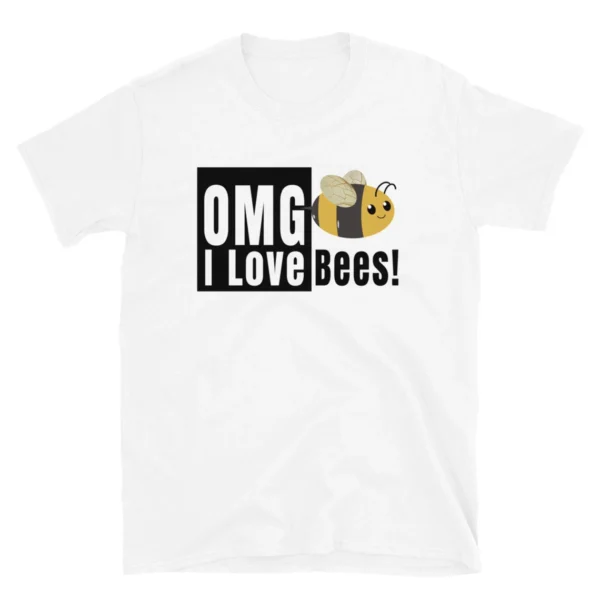 OMG I love Bees Shirt - Tubbo Shirt Dream Smp - Short-Sleeve Unisex T-Shirt - Image 5