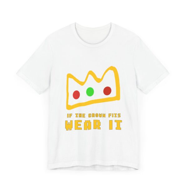 Ranboo Tshirt – If the Crown Fits Wear It – Dream SMP Merch – Crown Shirt – Unisex Gamer Tee - Image 4