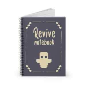 Dream's Revive Notebook - Dream's Revive spiral notebook - Spiral Notebook Ruled Line