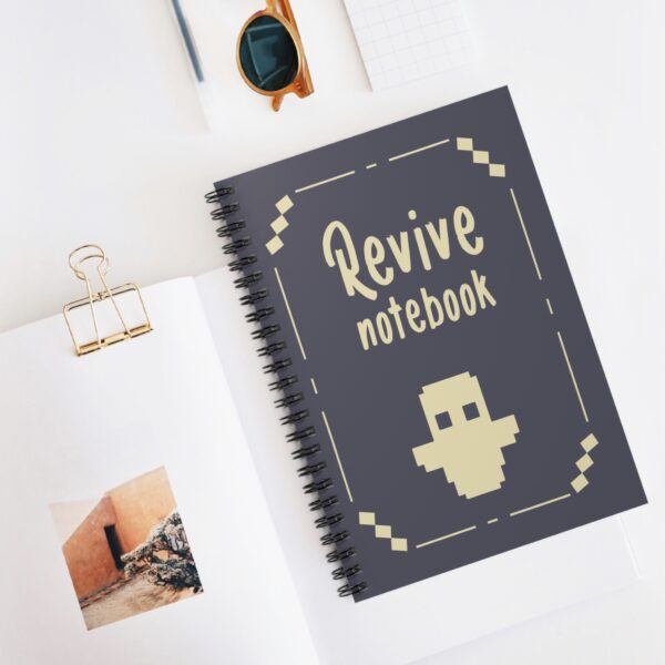 Dream's Revive Notebook - Dream's Revive spiral notebook - Spiral Notebook Ruled Line - Image 5