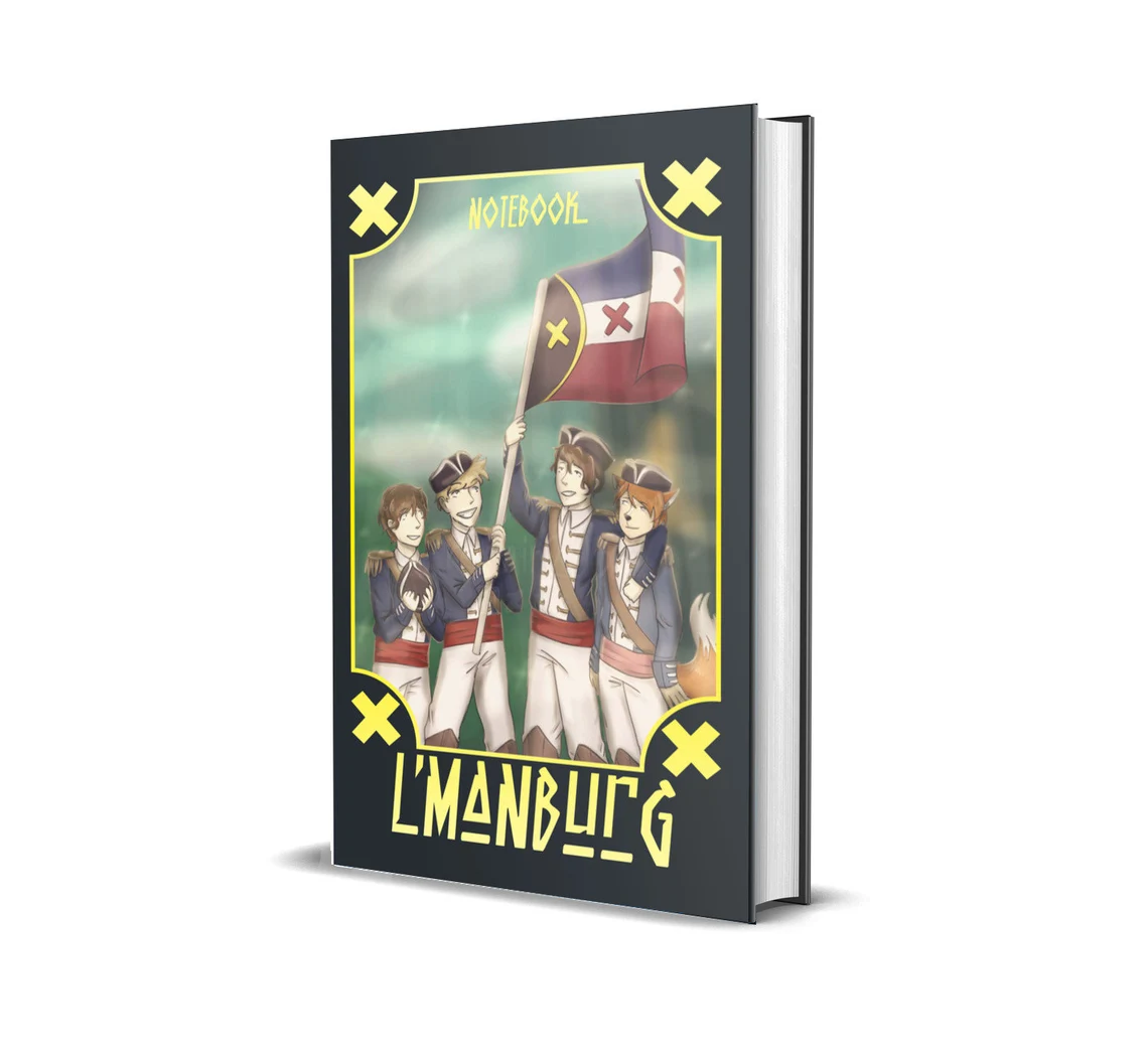 L'Manburg Notebook Where it was never meant to be: DSMP Notebook - Memory Notebook - Composition Notebook for Gamers