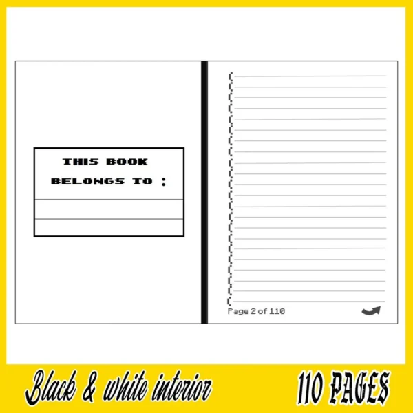 L'Manburg Notebook Where it was never meant to be: DSMP Notebook - Memory Notebook - Composition Notebook for Gamers - Image 4