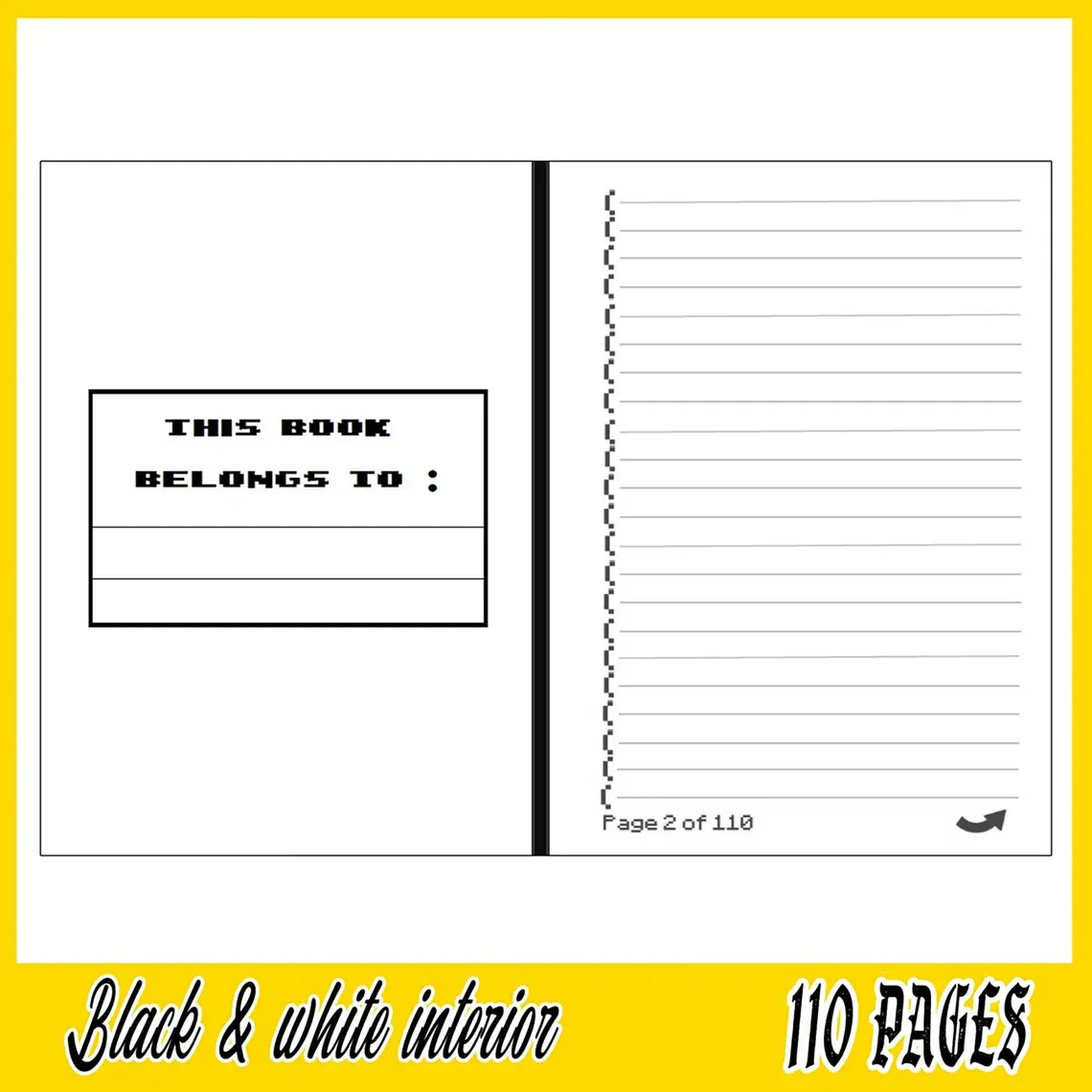 L'Manburg Notebook Where it was never meant to be: DSMP Notebook - Memory Notebook - Composition Notebook for Gamers - Image 4