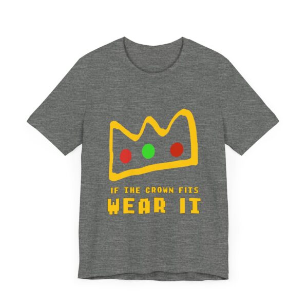Ranboo Tshirt – If the Crown Fits Wear It – Dream SMP Merch – Crown Shirt – Unisex Gamer Tee - Image 5
