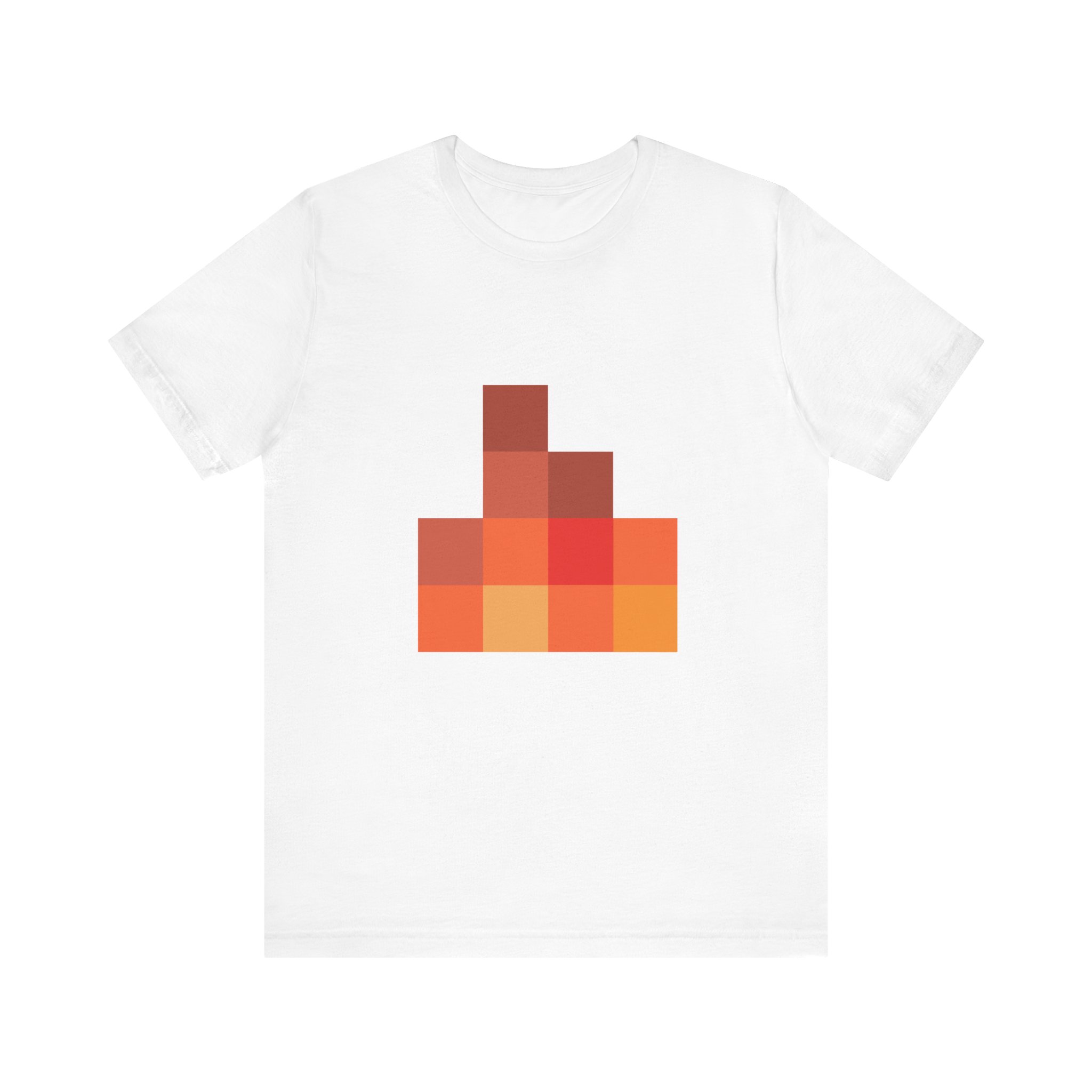 Fire Gamer Shirt – Inspired Pixel Tee – Cool Gaming Shirt – Gift for Gamers – Unisex T-Shirt