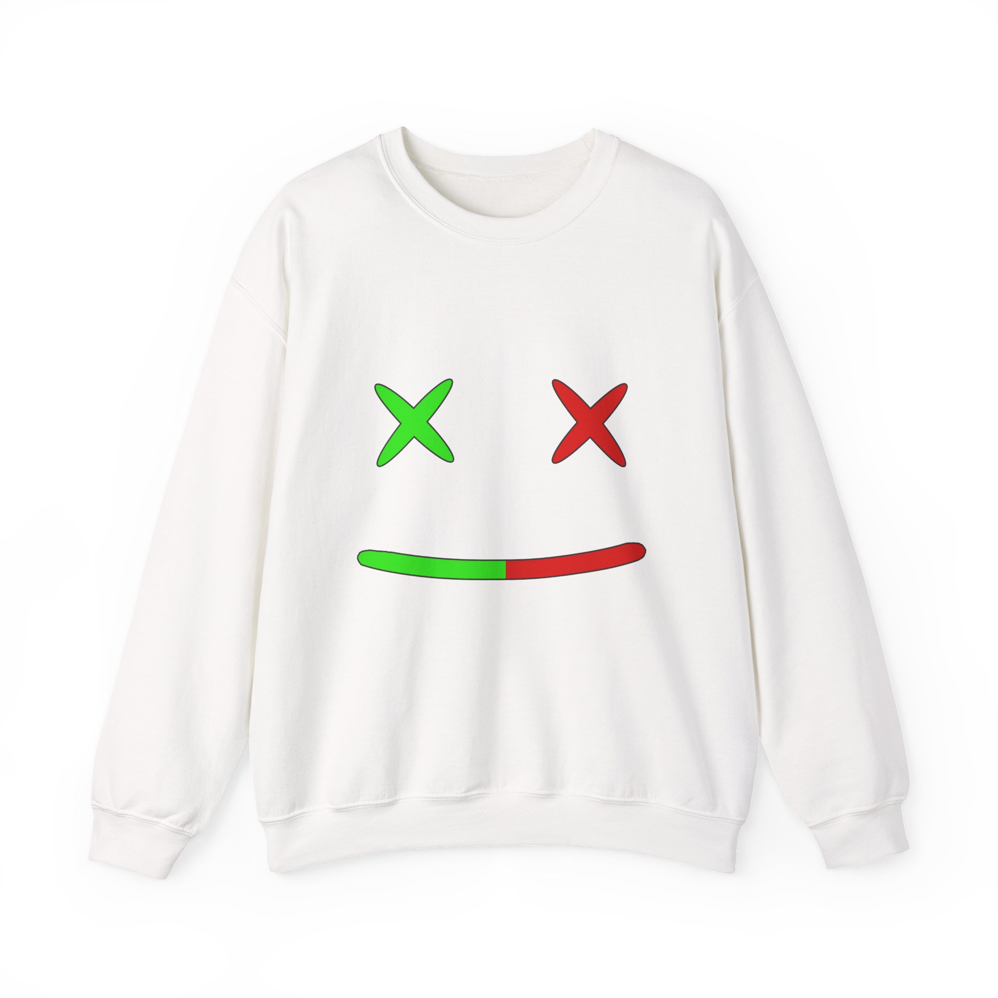 Crown Smile Gamer Sweatshirt – Crown Smile Sweatshirt – Cute Gamer Sweatshirt – Gift for Gamers – Unisex Sweatshirt - Image 2