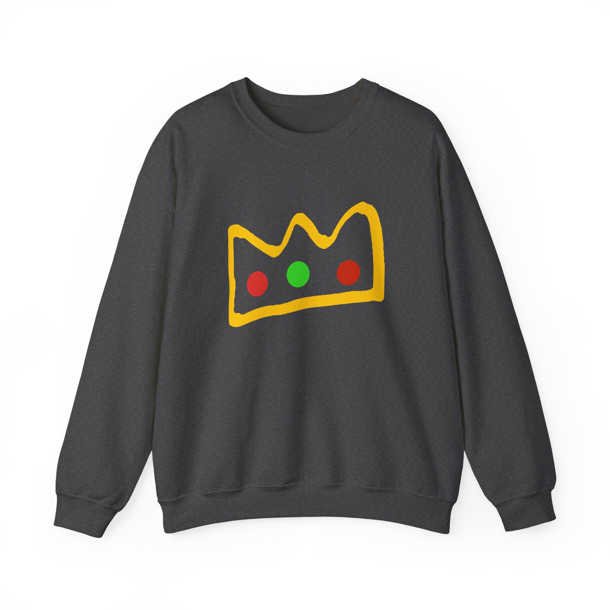 Crown Sweatshirt – Aesthetic Gaming Crewneck – Cute Gamer Sweatshirt – Gift for Gamers – Unisex Sweatshirt - Image 2