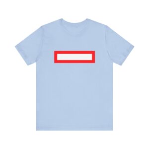 Red White 404 Error not found Shirt - Unisex Jersey Short Sleeve Tee