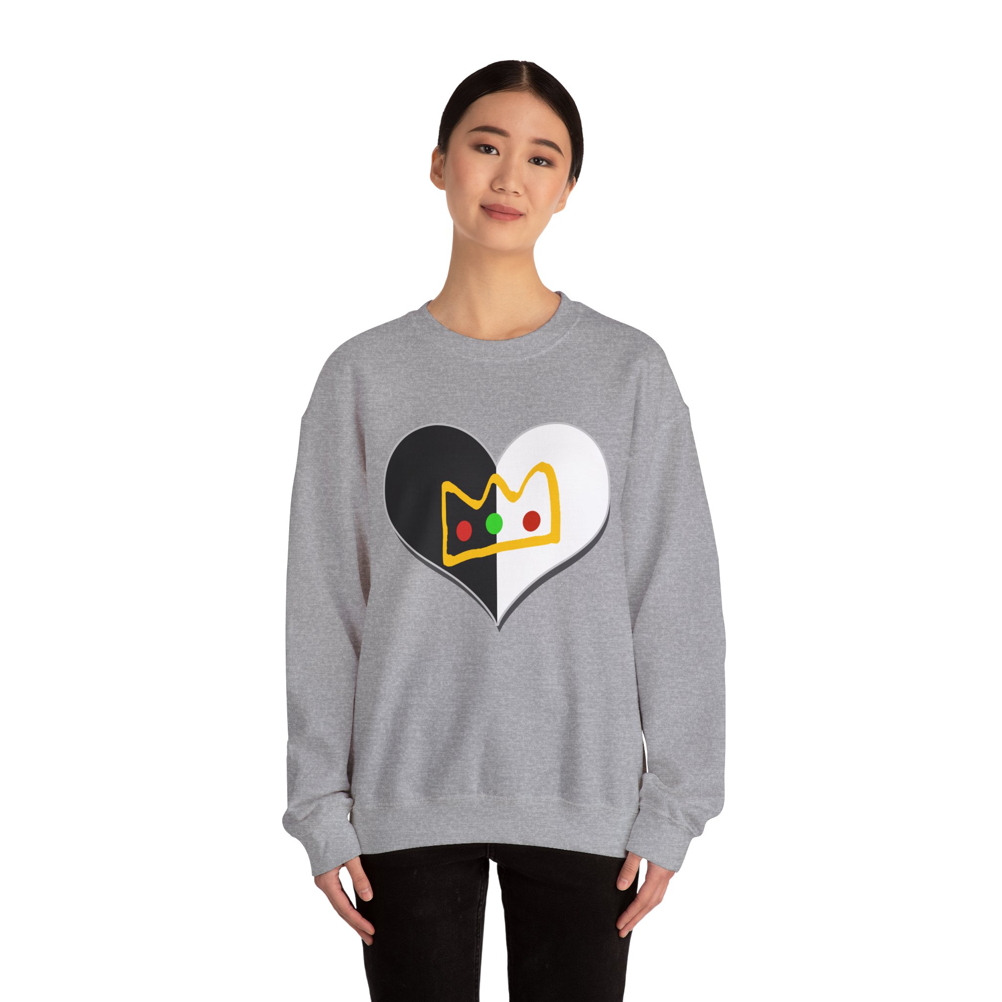 My Beloved Crown Gamer Sweatshirt – Aesthetic Smile Sweatshirt – Cute Gaming Sweatshirt – Gift for Gamers – Unisex Sweatshirt - Image 6