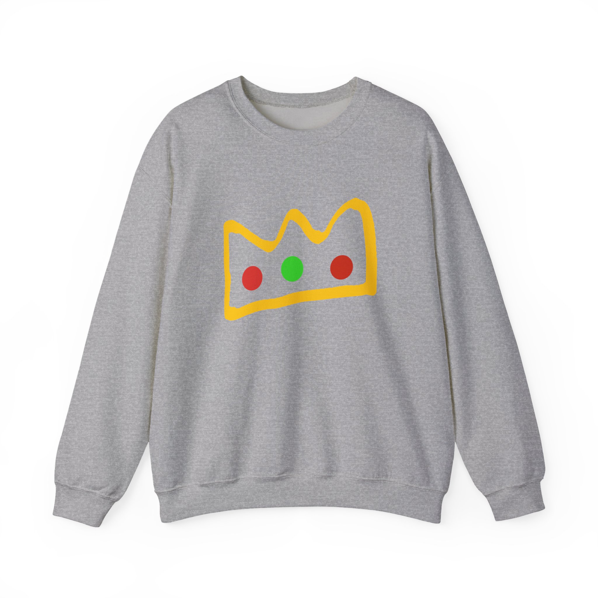 Crown Sweatshirt – Aesthetic Gaming Crewneck – Cute Gamer Sweatshirt – Gift for Gamers – Unisex Sweatshirt - Image 3