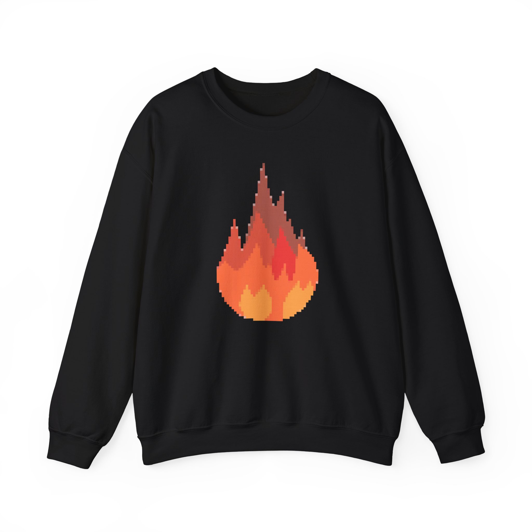 Sapnap's fire Sweatshirt – Gamer Gifts – Dream Smp sweatshirt – Sapnap flame sweatshirt – Unisex Sweatshirt - Image 3