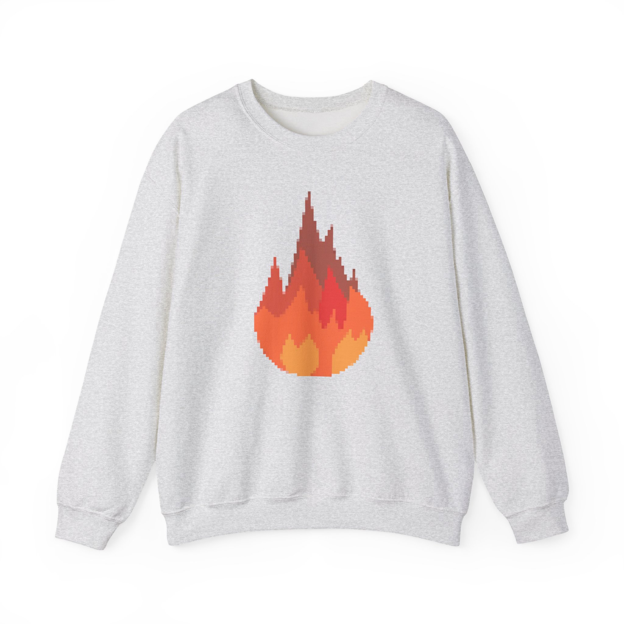 Sapnap's fire Sweatshirt – Gamer Gifts – Dream Smp sweatshirt – Sapnap flame sweatshirt – Unisex Sweatshirt - Image 2