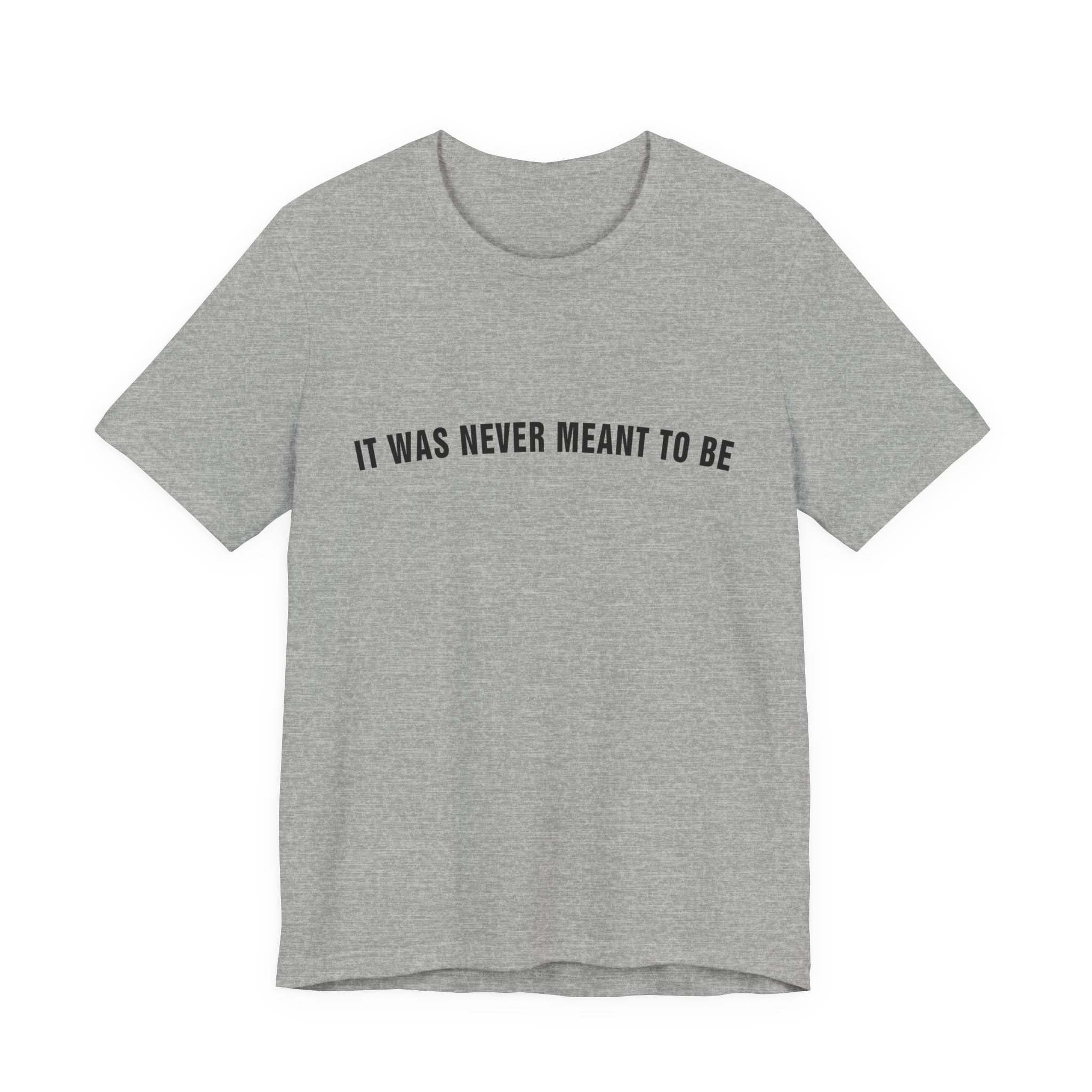 It was never meant to be Shirt - Gift for Gamers - Unisex Jersey Short Sleeve Tee - Image 4