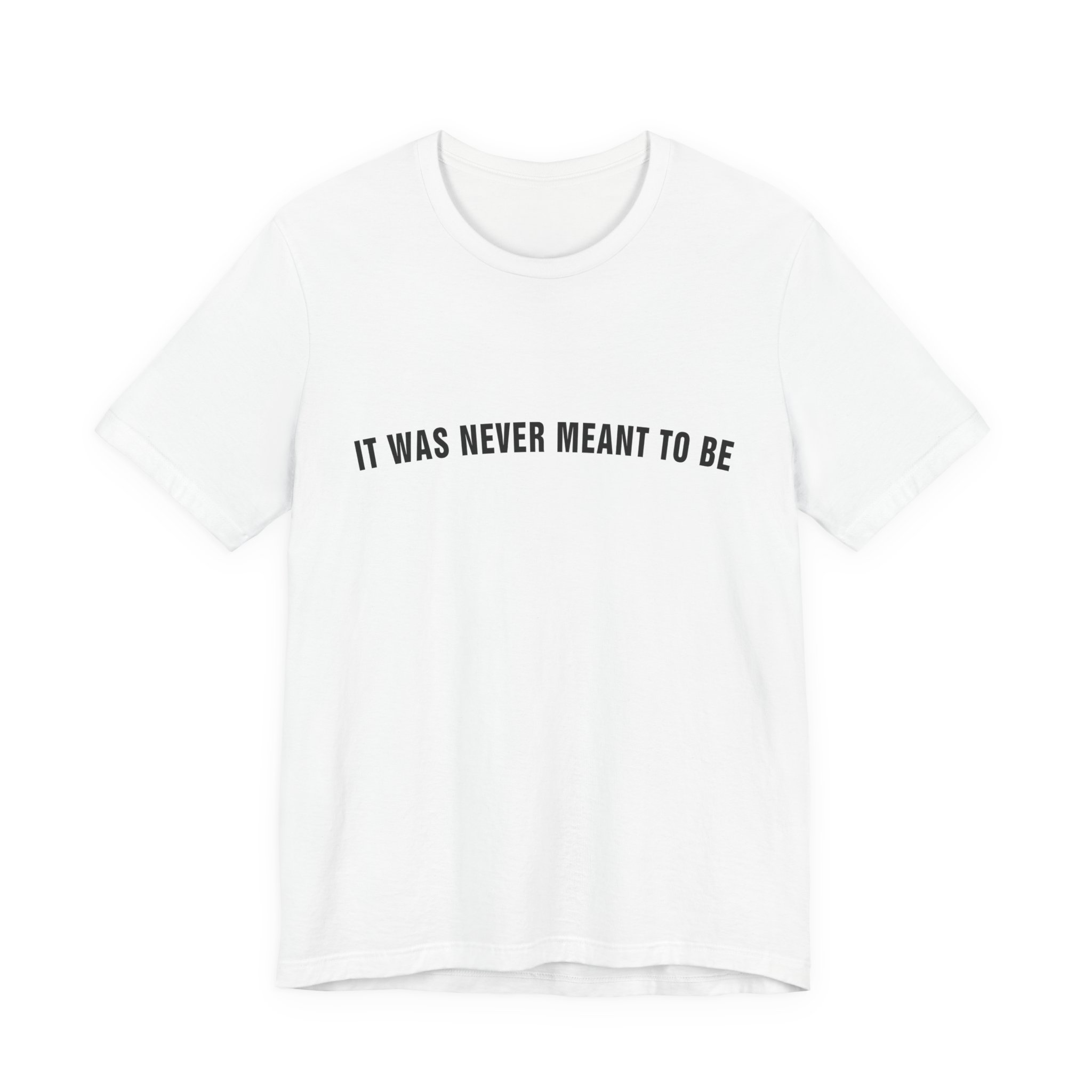 It was never meant to be Shirt - Gift for Gamers - Unisex Jersey Short Sleeve Tee - Image 2