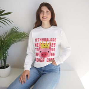 Techno never dies Shirt – Gift for Gamers - Unisex Sweatshirt